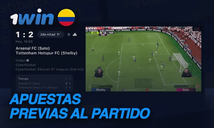 Apuestas deportivas en directo en 1win
